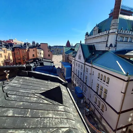 Daire With Roof View Next To Railway Station